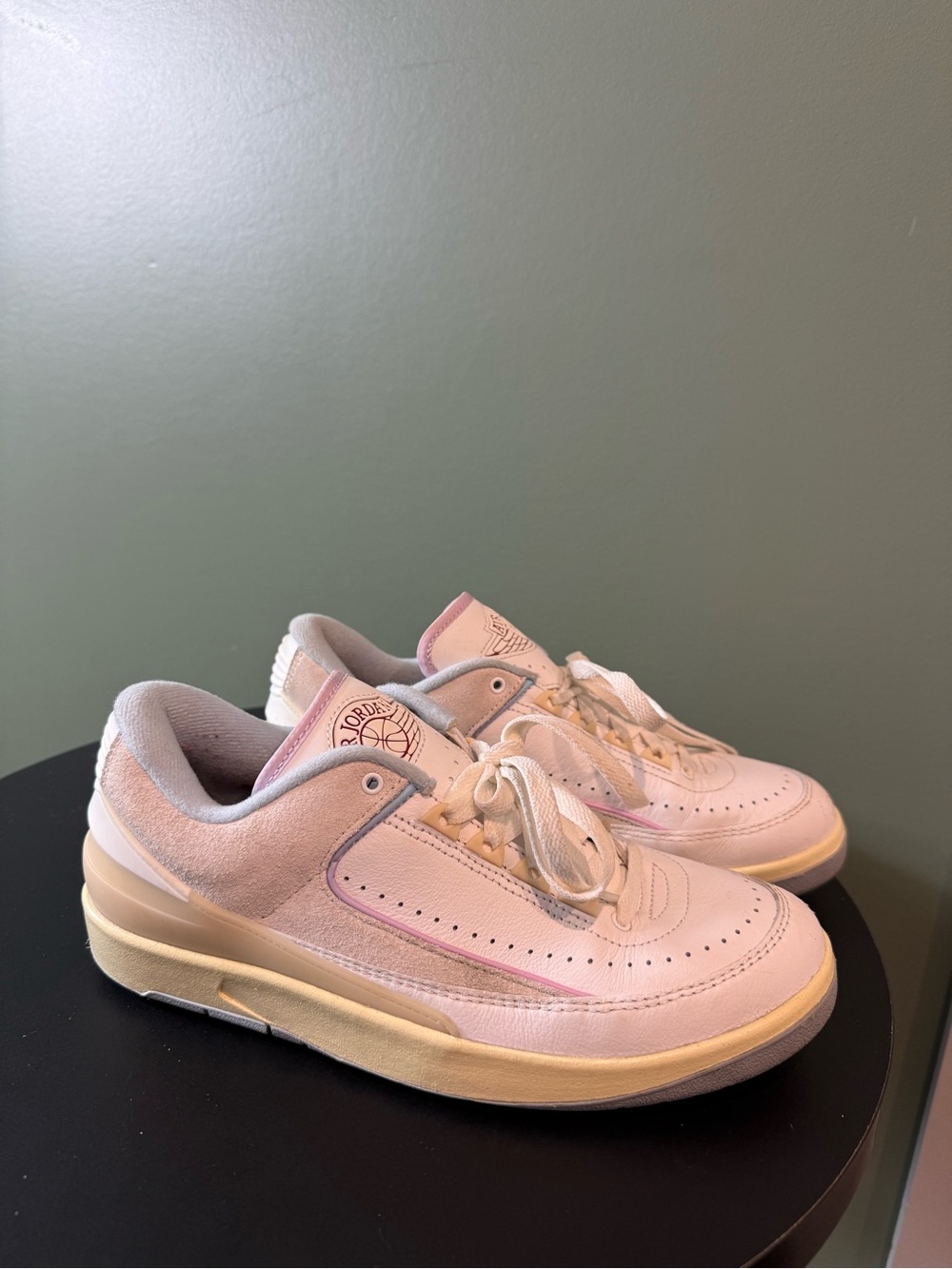 Pink Low-Top Sneakers - Casual Everyday Shoes
